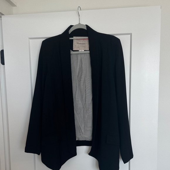 Black Women's Flowy Blazer - Picture 1 of 4